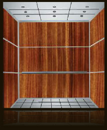 9-panel elevator interior